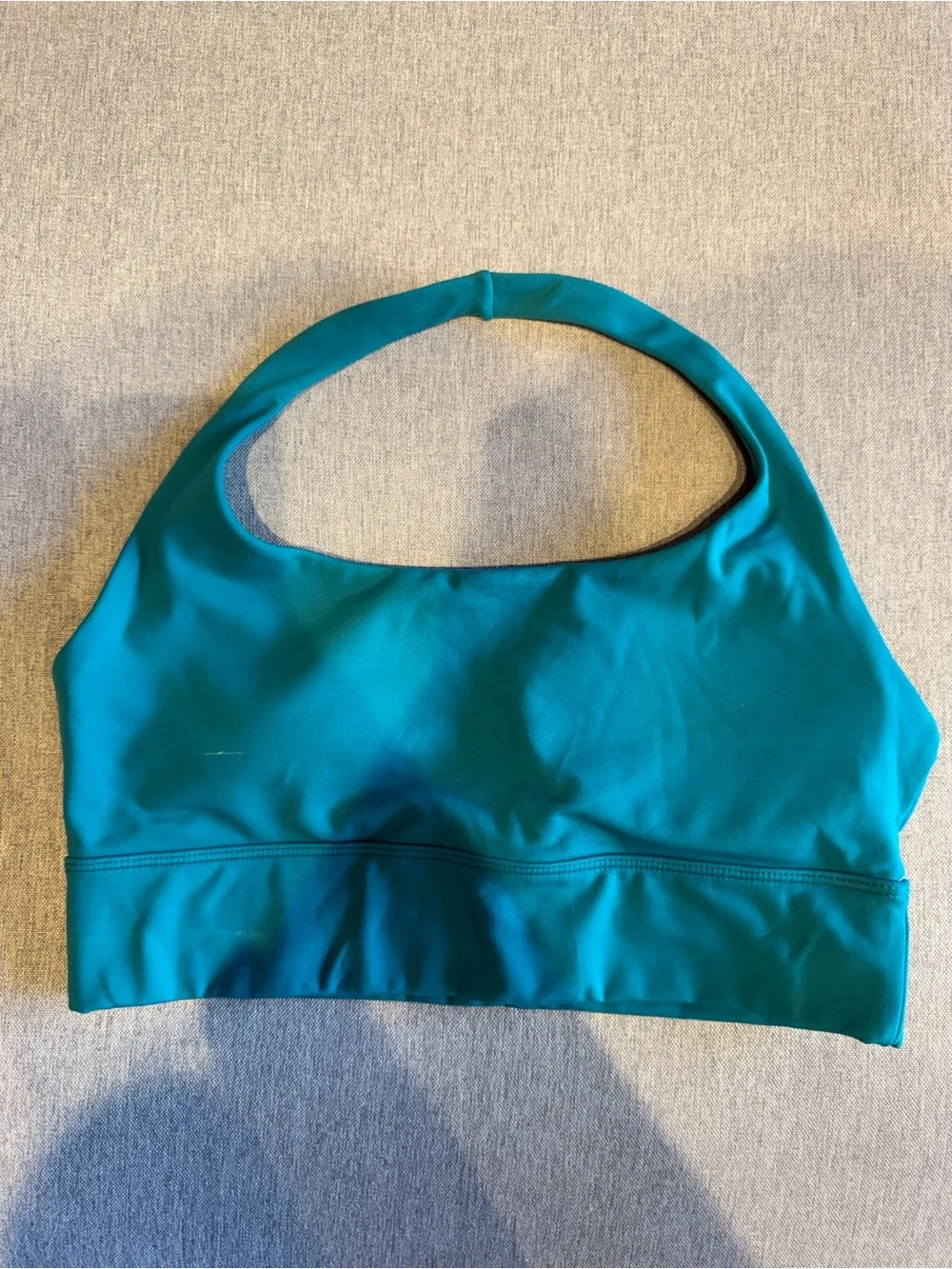Teal Racerback Sports Bra - Lightweight Support